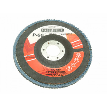 Faithfull Abrasive Jumbo Flap Disc 127mm Coarse