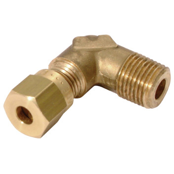 1/2\" BSPT Male x 12mm OD Male Stud Elbow