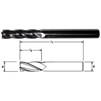 Long Series 2 Flute - Metric 5mm x 30mm