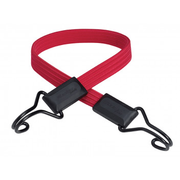 Master Lock Flat Bungee 60cm Red Double Hook