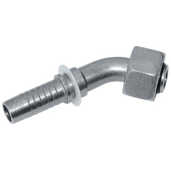 M22 x 1.5 Metric Female Light Duty 45? Swept Elbow