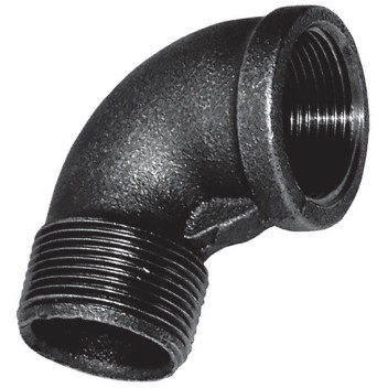 2\" BSPT M/FEM ELBOW FIG152 BLACK