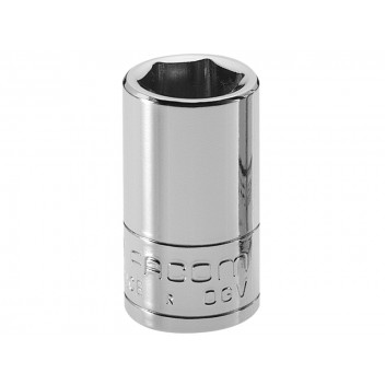 Facom Hexagon R.13 Socket 1/4in Drive 13mm