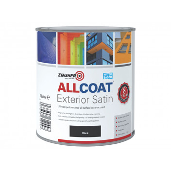 Zinsser AllCoat Exterior Black 1 litre