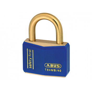 ABUS Mechanical T84MB/40mm Blue Rustproof Padlock