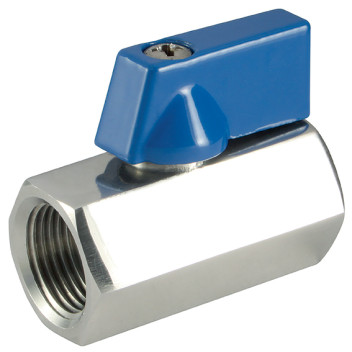 1/2\" BSPP 316 SS Ball Valve Hex Viton Seal