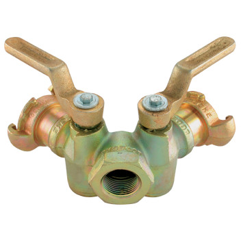 G1\" F DOUBLE THROTTLE VALVE AND COUPLING