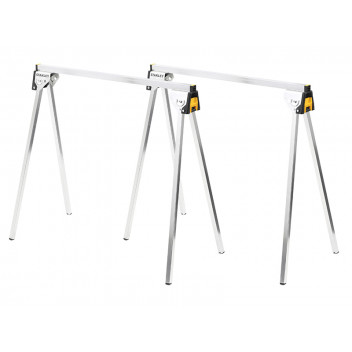 Stanley Tools Essential Metal Sawhorses (Twin Pack)