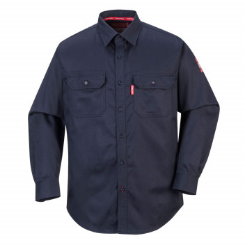 FR89 Bizflame 88/12 FR Shirt Navy Medium