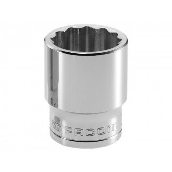 Facom Bi-Hexagon Socket 1/2in Drive 14mm