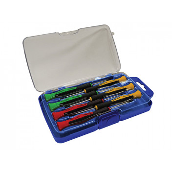 Faithfull Instrument Precision Screwdriver Set, 7 Piece SL/PH/TX