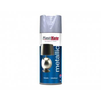 PlastiKote Metallic Spray Pewter 400ml