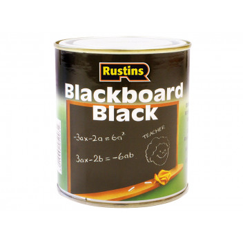 Rustins Quick Dry Blackboard Black 500ml