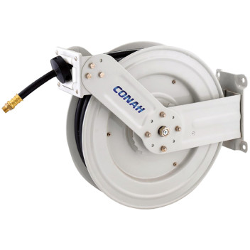 HOSE REEL SPRING/R C/W 15MTR AIR HOSE 3/8\" MBSPT