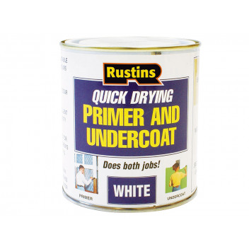 Rustins Quick Dry Primer & Undercoat White 250ml