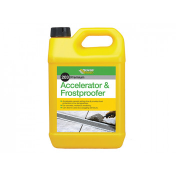 Everbuild 203 Accelerator & Frostproofer 5 litre