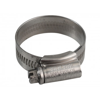 Jubilee 1 Stainless Steel Hose Clip 25 - 35mm (1 - 1.3/8in)