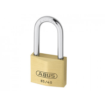 ABUS Mechanical 85/40mm Brass Padlock 40mm Long Shackle