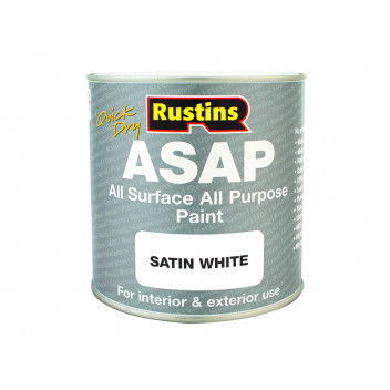 Rustins ASAP Paint White 1 Litre