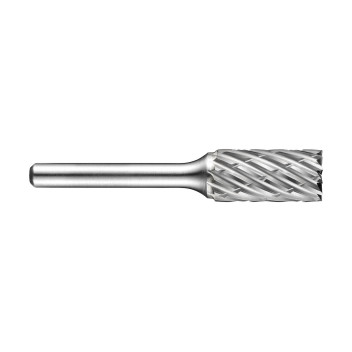 8mm Carbide Rotary Burr, Cylinder With End Cut, Shape B (P703)