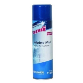 Nationwide Case 6X480Ml Aero Alpine Mist Air Freshner K214 11450