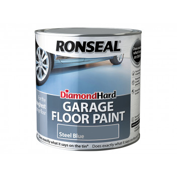 Ronseal Diamond Hard Garage Floor Paint Steel Blue 2.5 litre