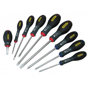 Stanley Tools FatMax Screwdriver Set, 9 Piece SL/PZ