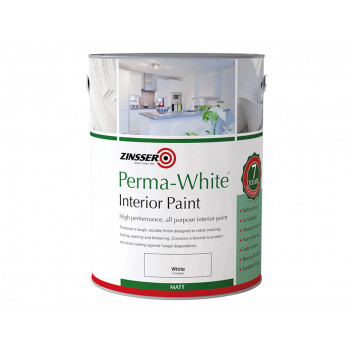 Zinsser Perma-White Interior Paint Matt 1 litre