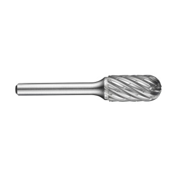 12.7mm Carbide Rotary Burr, Ball Nosed Cylinder, Shape C (P705)