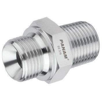3/4\" BSP x 3/4\" BSP Tapered Male/Male