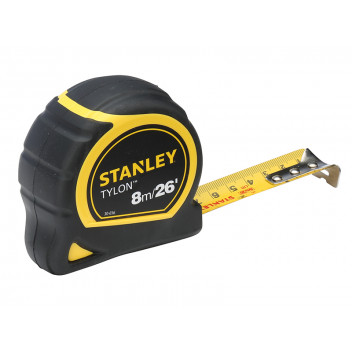 Stanley Tools Tylon Pocket Tape 8m/26ft (Width 25mm) Loose