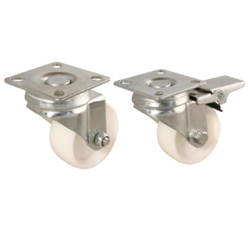 75MM SWIVEL BRAKE CASTOR PLATE FTG