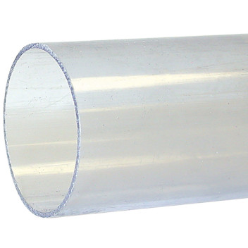 25MM OD X 1.5MM CLEAR UPVC PIPE 5M