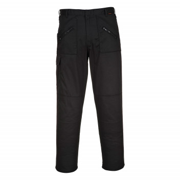 S887 Action Trousers Black Extra Tall 44