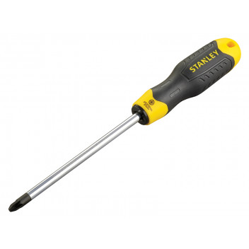 Stanley Tools Cushion Grip Screwdriver Pozidriv Tip PZ3 x 150mm