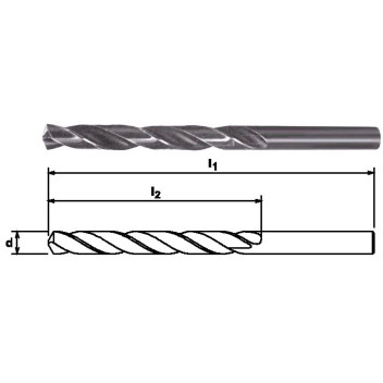 4mm Straight Shank Jobber Drill