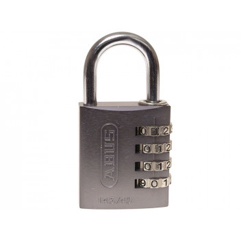 ABUS Mechanical 145/40 40mm Aluminium Combination Padlock Titanium 49551