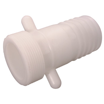 3\" URT MALE WHITE POLY TAIL