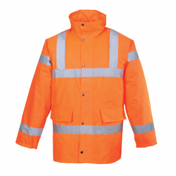 2XL Hi-Vis Traffic Jacket Orange ref: TRISTAN