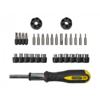 Stanley Tools Ratchet Screwdriver Set of 29