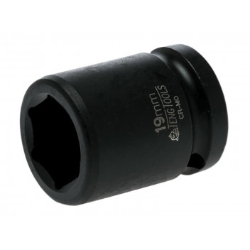 Teng Impact Socket Hexagon 6-Point 1/2in Drive 19mm