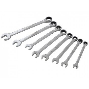 BlueSpot Tools Ratchet Spanner Set, 8 Piece