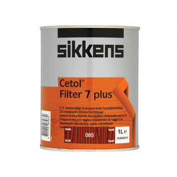 Sikkens Cetol Filter 7 Plus Translucent Woodstain Teak 1 litre