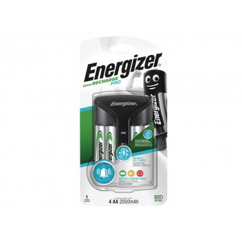 Energizer Pro Charger plus 4 x AA 2000 mAh Batteries