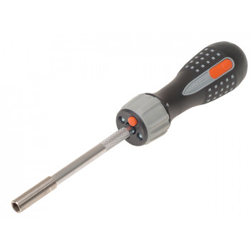 Bahco 808050L LED Ratchet Screwdriver & 6 Bits