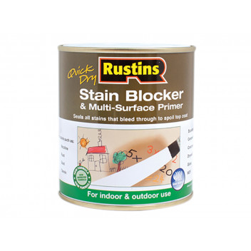 Rustins Quick Dry Stain Block & Multi Surface Primer 1 litre