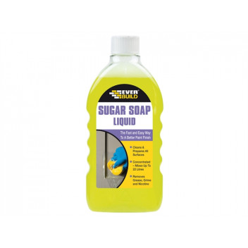 Everbuild Sugar Soap Liquid Concentrate 500ml