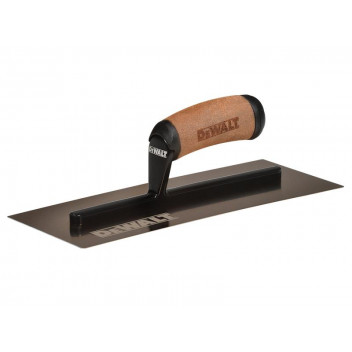 DeWALT Dry Wall Curved Gold Stainless Steel Finishing Trowel 12in
