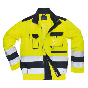 TX50 Lille Hi-Vis Jacket Yellow/Navy Large