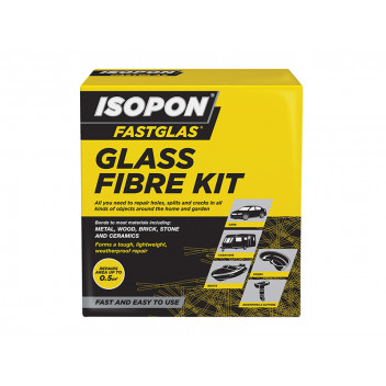 U-POL ISOPON FASTGLAS Resin & Glass Fibre Kit Large